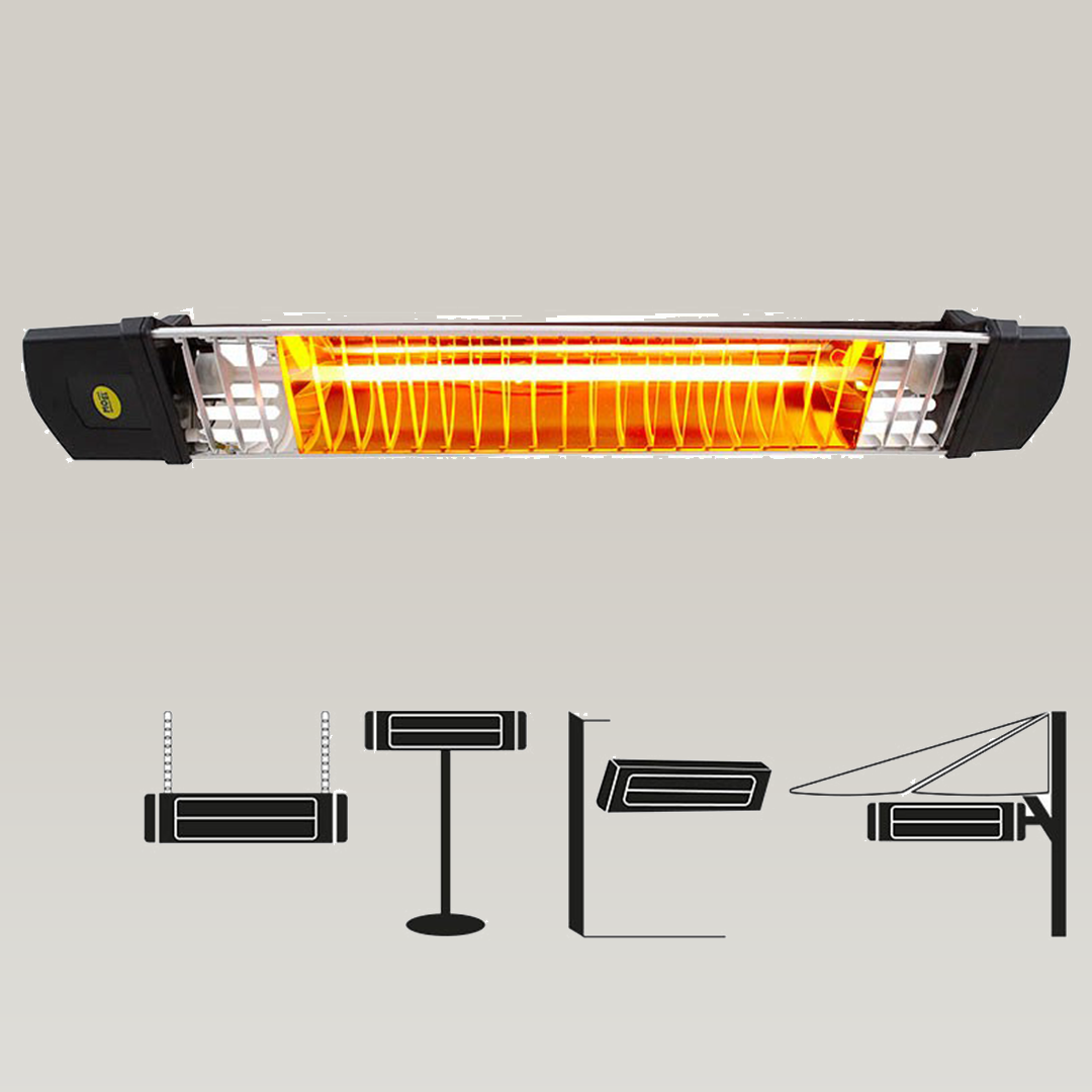 MOEL HEATER 866NRC IRIS 1200 W